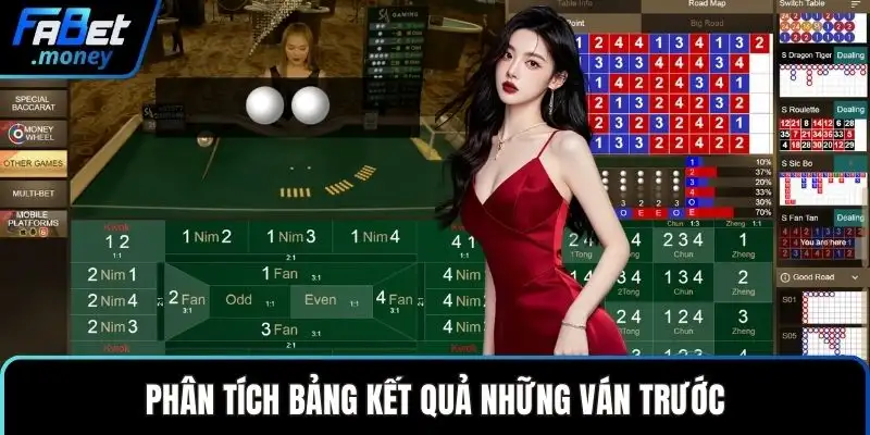 Phân tích bảng kết quả những ván trước